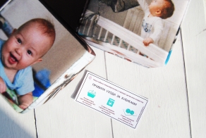 Care instructions for photocubes