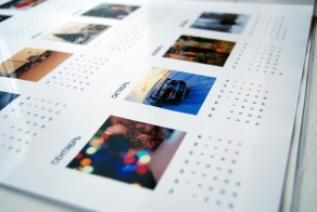 Calendar with photos 30 by 40 cm
