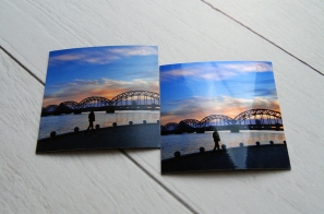Photomagnets metallic and matte