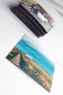 Photos on magnetic vinyl