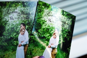 Invitation magnets Metallic and matte photo paper