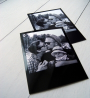Kodak Endura Premier Metallic paper for black Polaroid photo prints