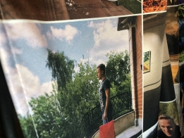 Printing photos on polyester fabric