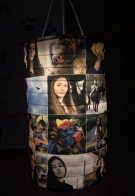 Pendant nightlight with photo