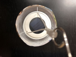 Solar-powered luminaire