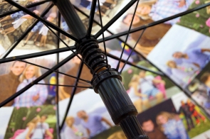 Custom umbrella with photos