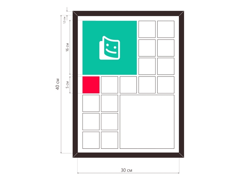 Layout from 19 photos