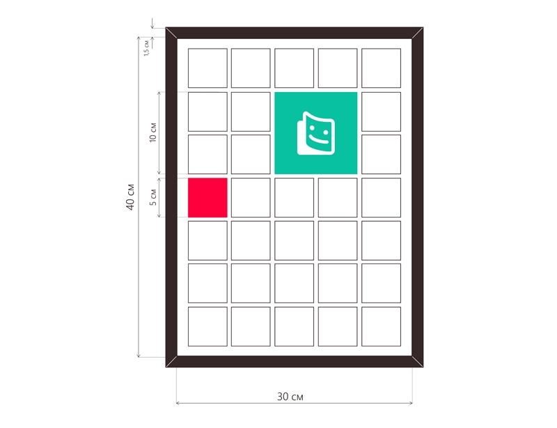 Layout from 32 photos