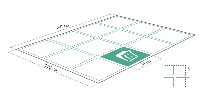 Layout from 12 photos