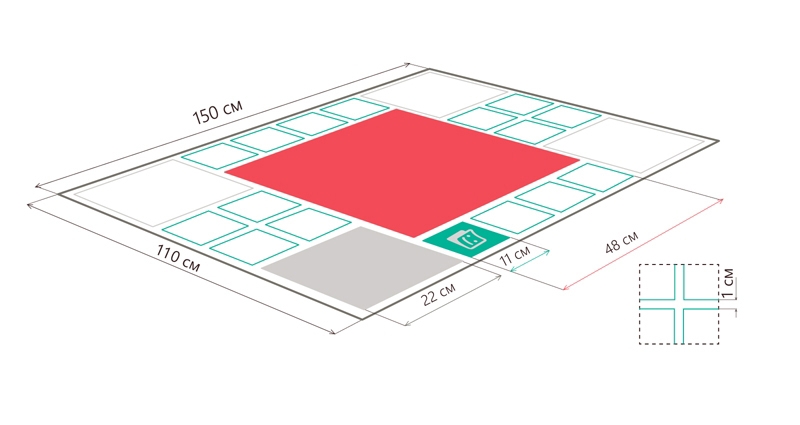 Layout from 21 photos
