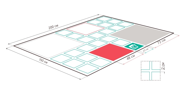 Layout from 26 photos