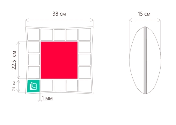 Layout from 17 photos