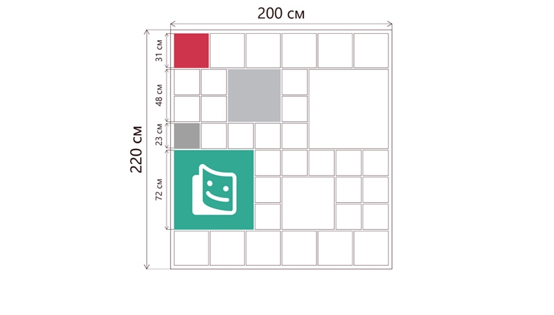 Layout from 38 photos