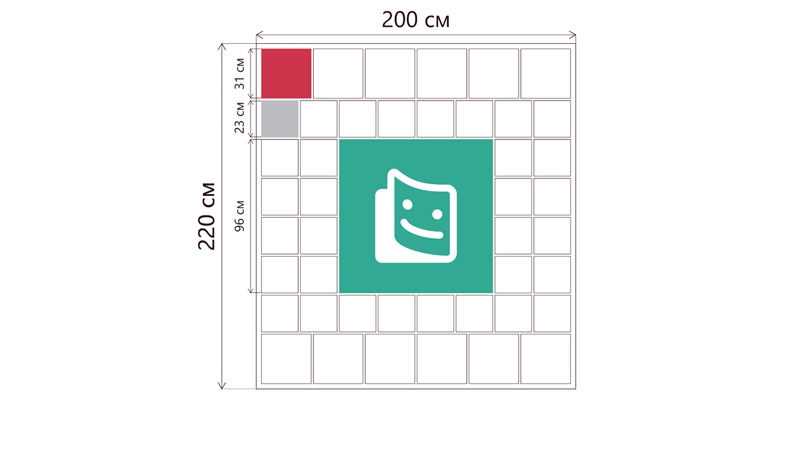 Layout from 45 photos