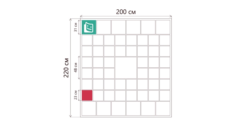 Layout from 57 photos