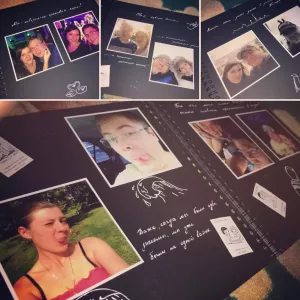handmade family photo album instagram