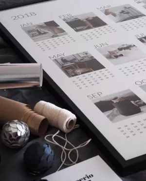 custom photo calendar