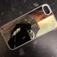 transparent silicone case for 7 iPhone with printing