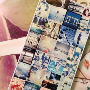 case with instagram photo