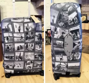 Case for a suitcase with your photos