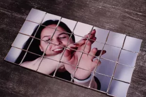 Chocolate puzzle with your picture