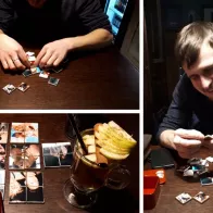 Photo puzzle of photos on chocolates