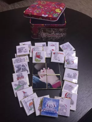 custom chocolate puzzle