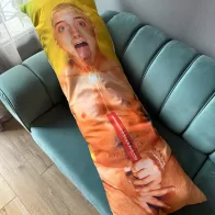 Body pillow with photo of Eminem