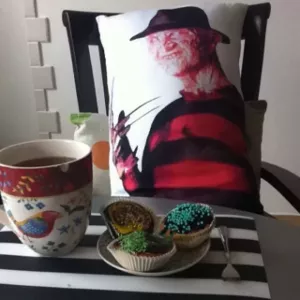 pillow with freddy krueger
