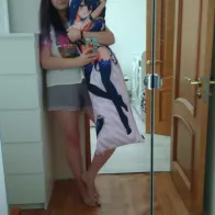 Pillow with Tohka Yatogami (Date A Live Series)
