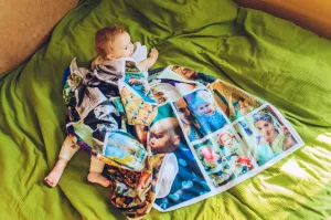 a blanket with a photo to order in Yekaterinburg