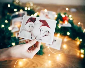 Print out pictures of your grandchildren