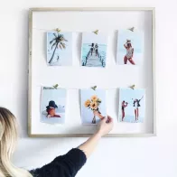 Decorate a room with a photo from Instagram