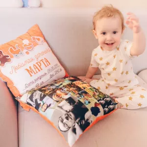 Order a baby's metric on a pillow in Yekaterinburg