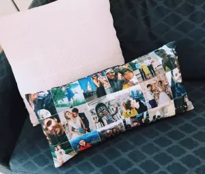 30x60 cm custom photo cushion