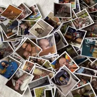 Baby album stickers