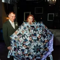 An umbrella for a wedding for children is an original gift f