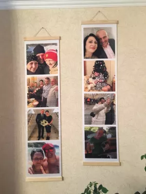Photo strips as from a photo booth large