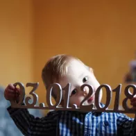 Date of birth from wood