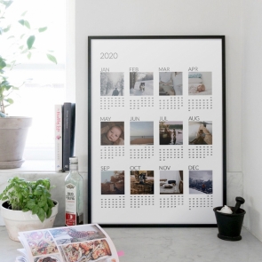 Calendar layout for the year 2024